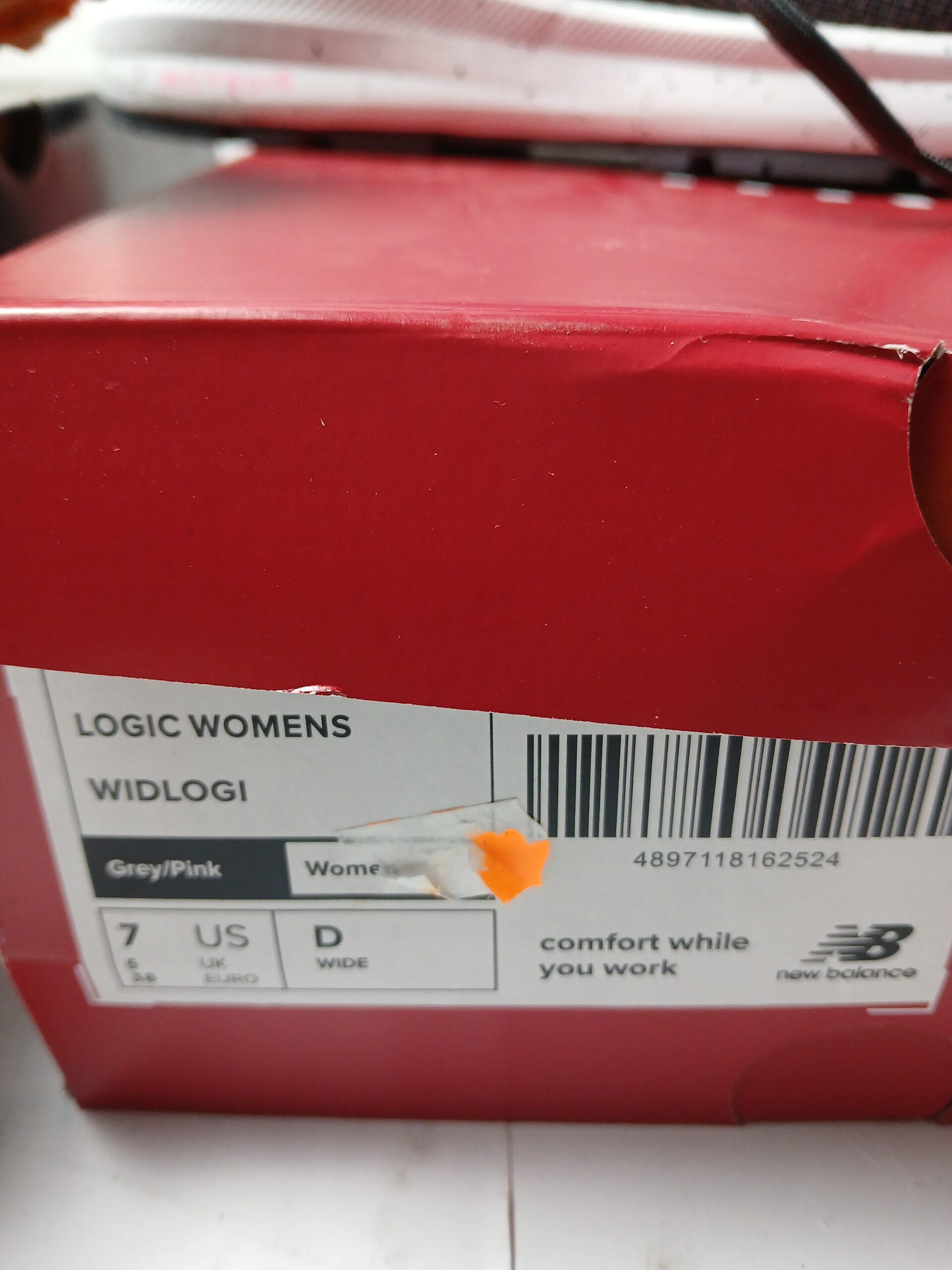 2 PAR SIKKERHEDSSKO STR. 38 – SOLID GEAR DUNE + NEW BALANCE - Billede 3