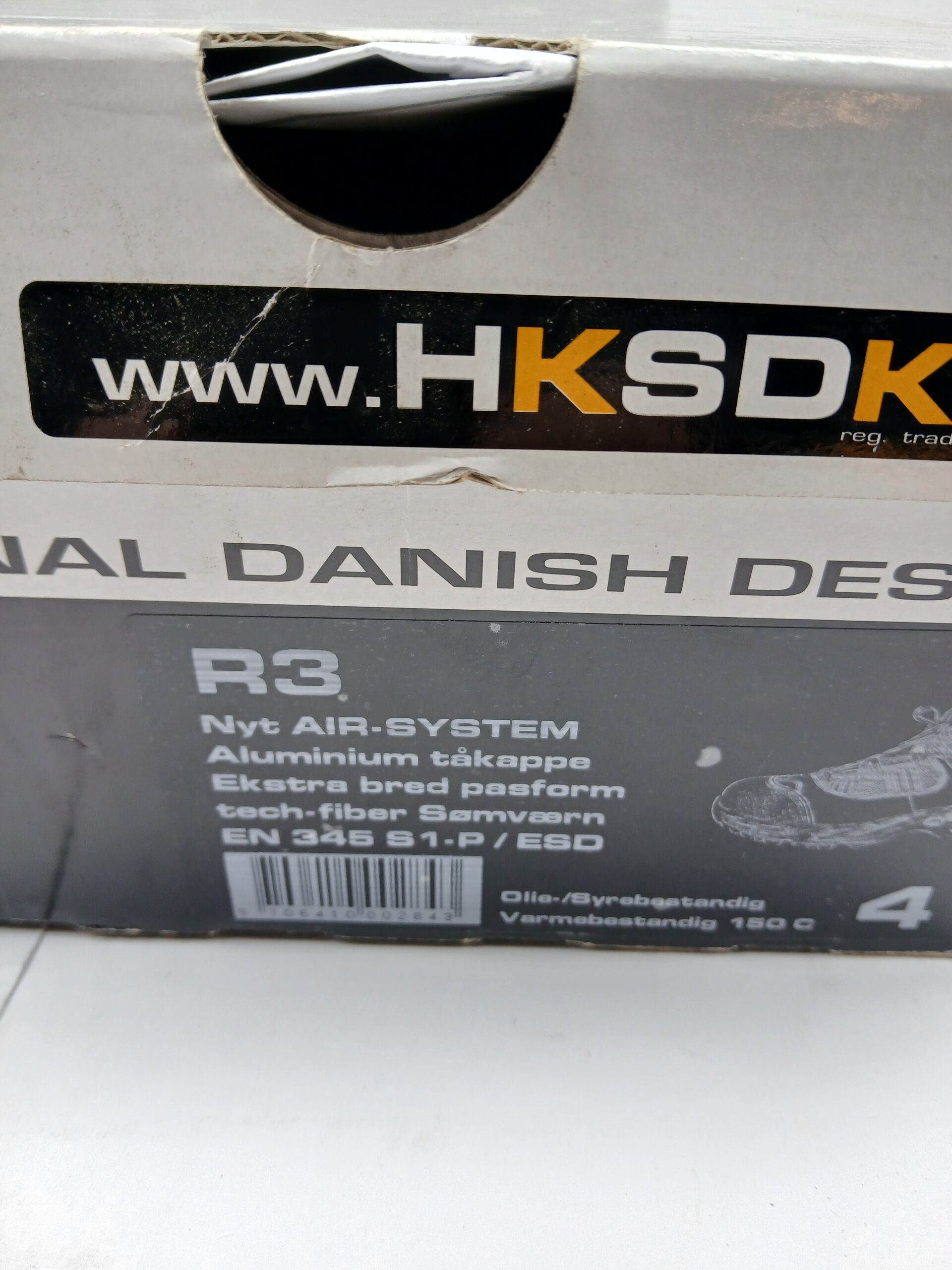 đ HKS + Grisport sikkerhedssko â str. 41 - Billede 2